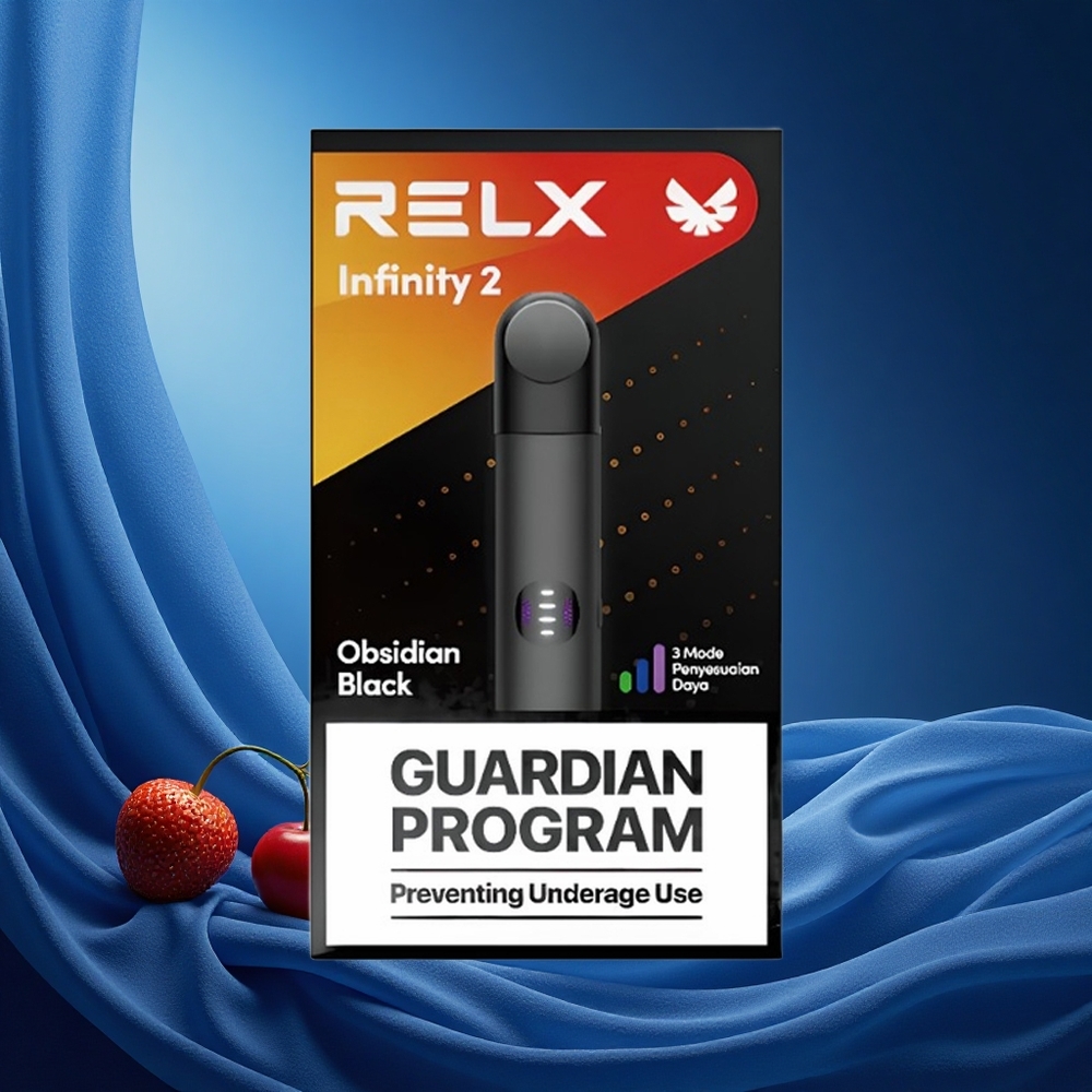 RELX Infinity 2 650 Puff Darkasteroid 1.9ml Pod 440mAh Type-C 3 Modes grossiste puff
