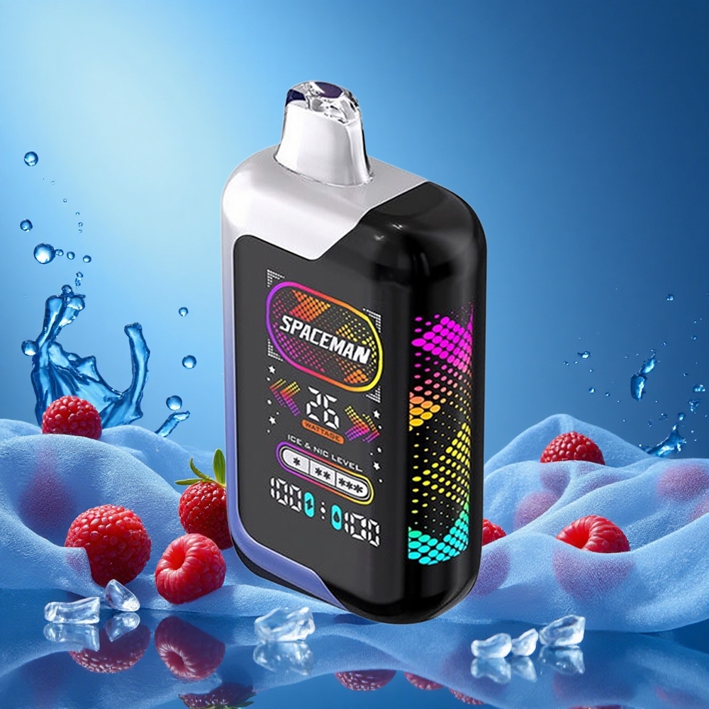 SMOK SPACEMAN 40000 Puffs Disposable Vape Blue Razz Ice 20mL 1000mAh 2.28