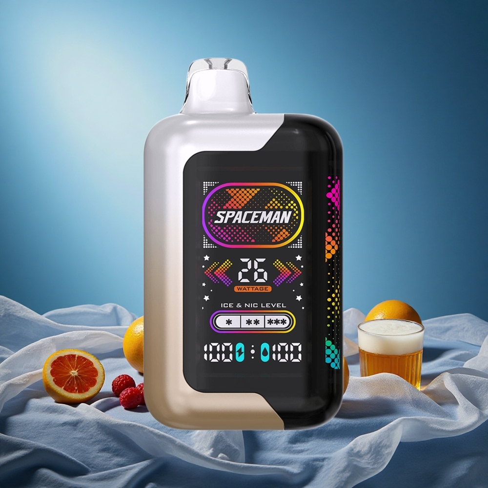 SMOK SPACEMAN SP40000 40000 Puffs Root Beer 20ml 1000mAh 2.28" LED Type-C grossiste puff
