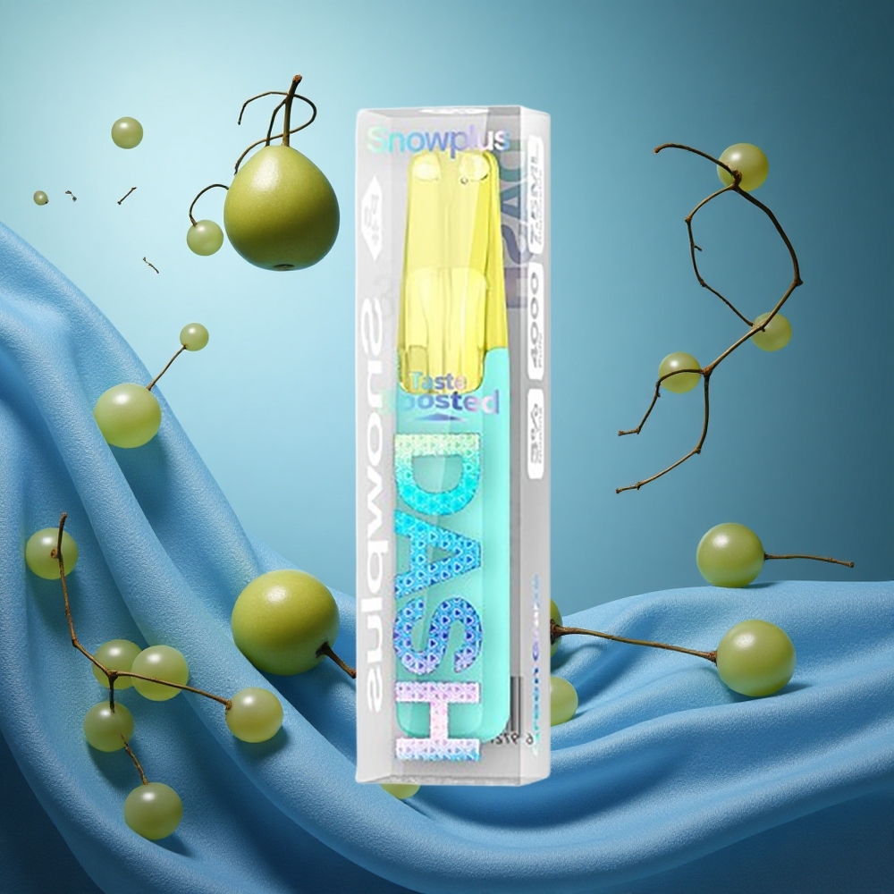 Snowplus Dash 4000 Puffs 7.5ml 530mAh Green Grape grossiste puff