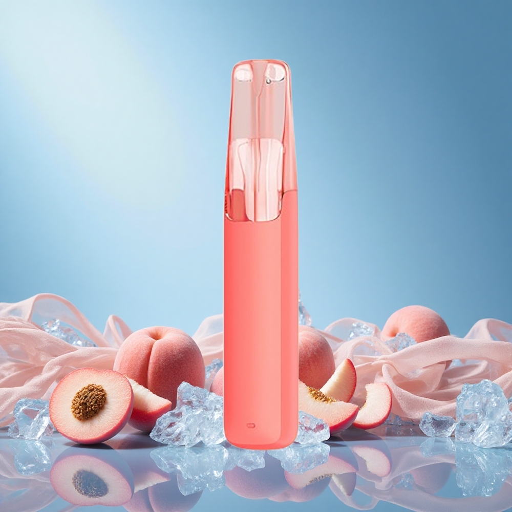 Snowplus Dash 4000 Puffs 7.5ml Peach Ice Ceramic Atomizer 530mAh Battery 3%/5% Nicotine grossiste puff