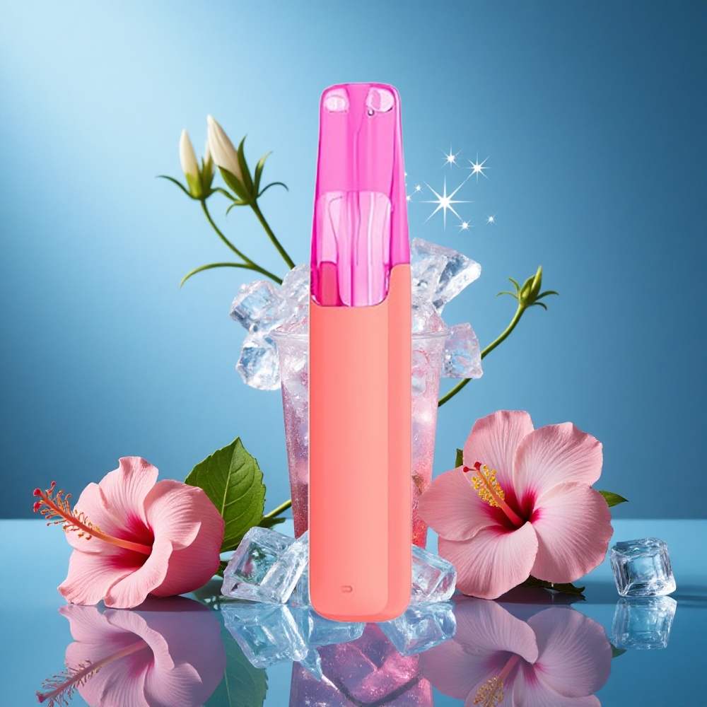 Snowplus Dash 4000 Puffs Hibiscus Ice Tea Disposable Device Ceramic 530mAh 7.5ml 3% 5% grossiste puff