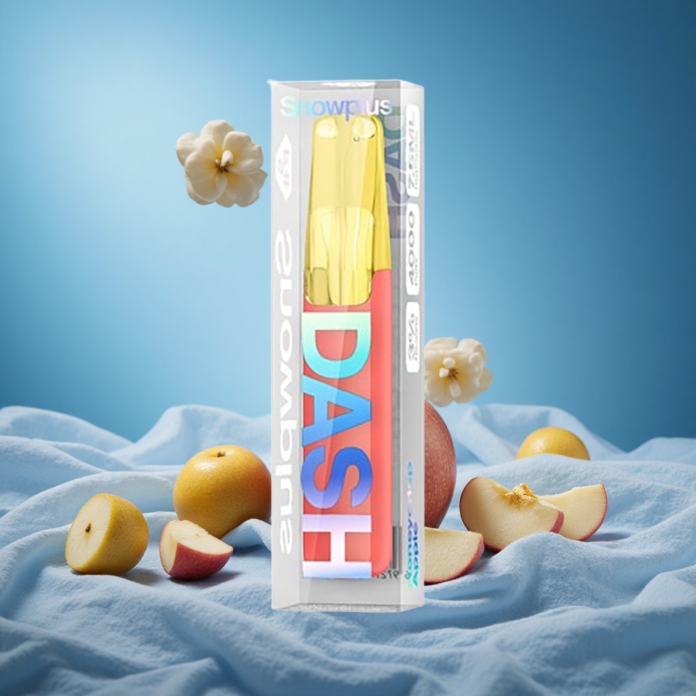 Snowplus Dash 4000 Puffs Honeycrisp Apple 7.5ml Ceramic Atomizer 530mAh Battery 3%/5% Nicotine grossiste puff