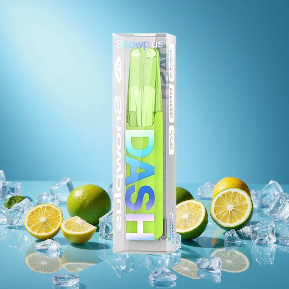 Snowplus Dash 4000 Puffs Lemon Lime Ice Disposable Device 7.5ml 5% Nicotine Ceramic Atomizer grossiste puff