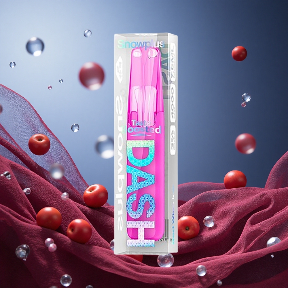 Snowplus Dash 4000 Puffs Red Wine Ice 7.5ml 530mAh 3%/5% Ceramic grossiste puff