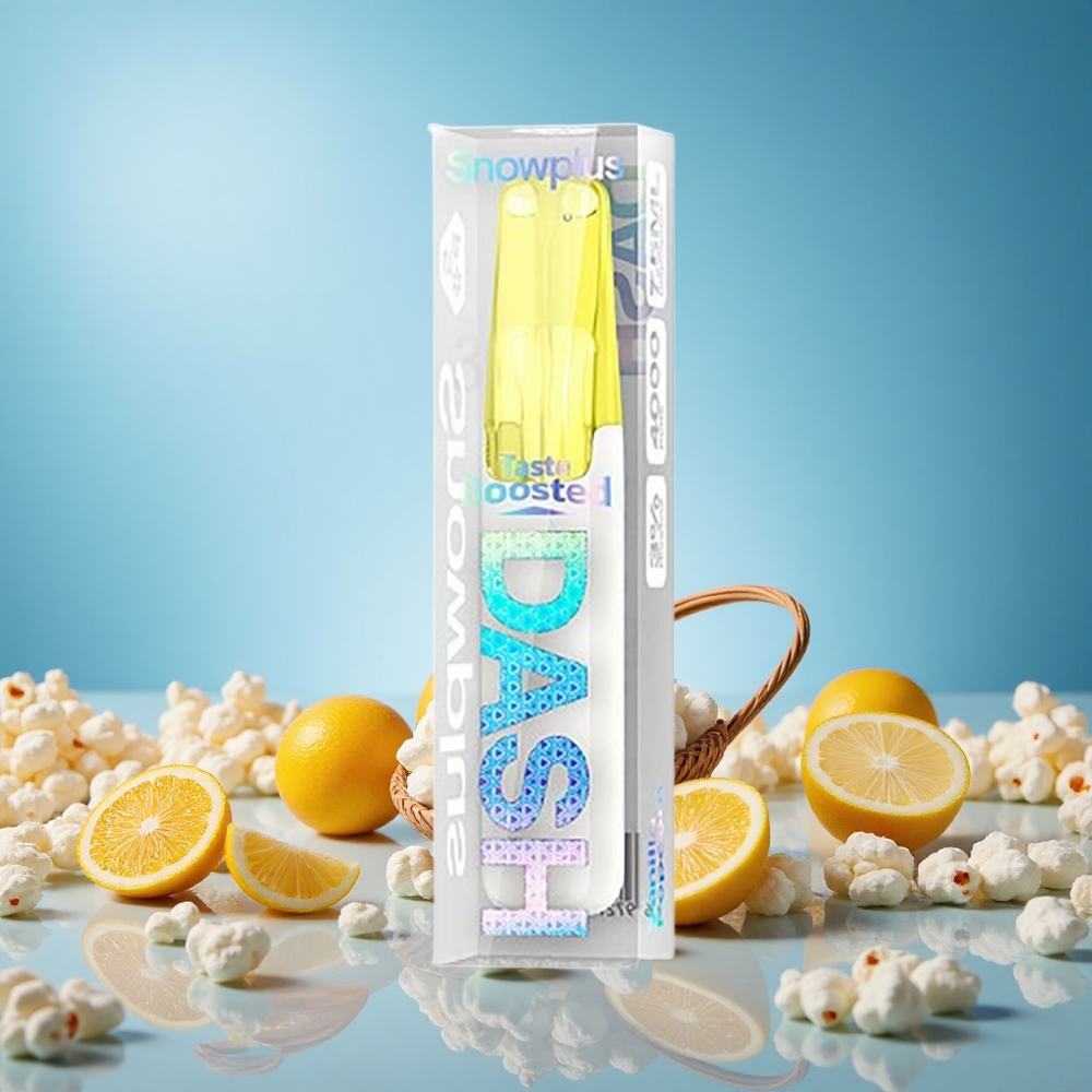 Snowplus Dash 4000 Puffs Vanilla Popcorn 7.5ml 5% Nicotine Ceramic Atomizer grossiste puff