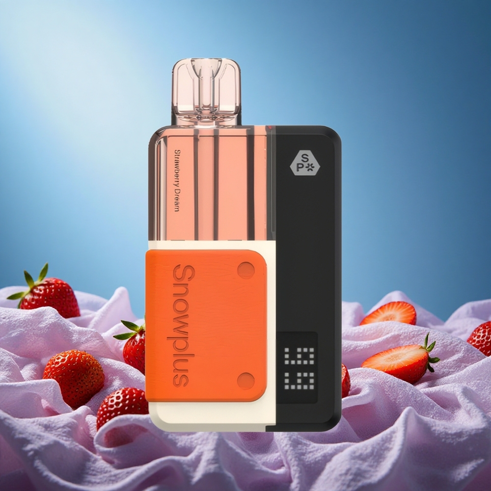 Snowplus Swift 15000 Puffs Dual Mesh 1000mAh 2+10ml Strawberry Dream grossiste puff