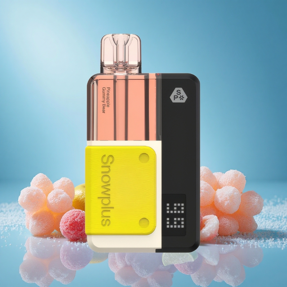 Snowplus Swift 15000 Puffs Pineapple Gummy Bear Dual Mesh 1000mAh 2+10ml Refill Kit grossiste puff