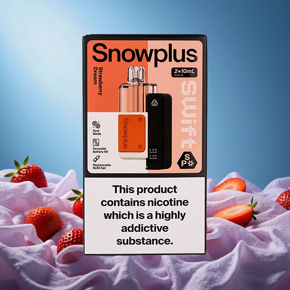 Snowplus Swift 5000 Puffs 1000mAh Dual Mesh Strawberry Dream Grossiste Puff