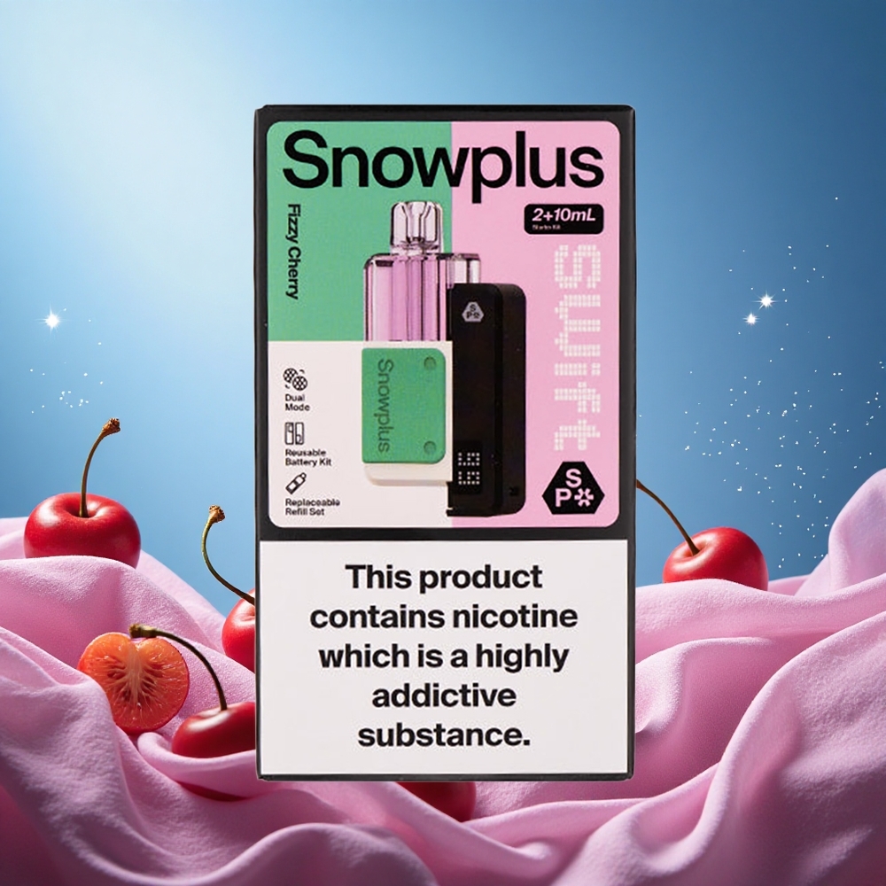 Snowplus Swift 5000 Puffs Dual Mesh 1000mAh Fizzy Cherry grossiste puff