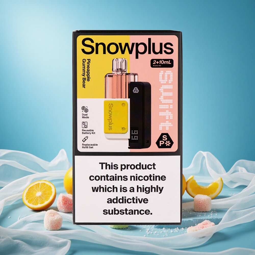 Snowplus Swift 5000 Puffs Dual Mesh 1000mAh Pineapple Gummy Bear grossiste puff