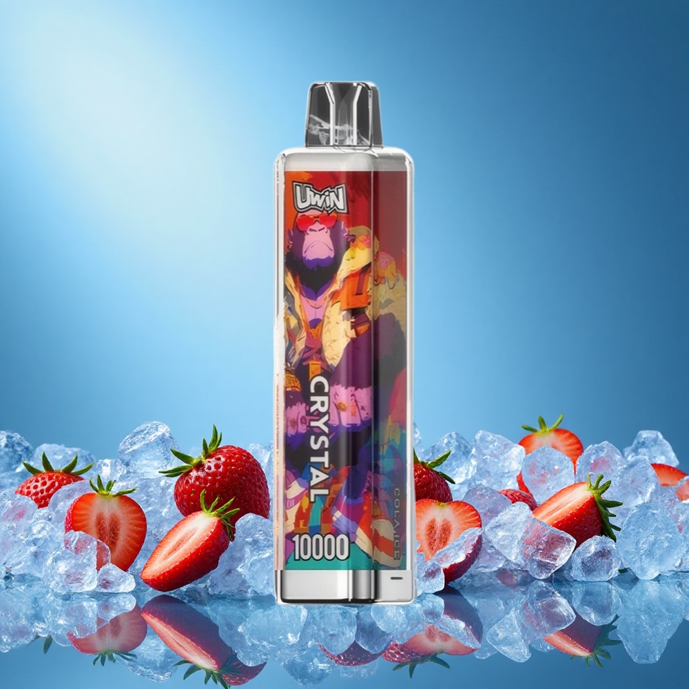 Uwin Crystal 10000 Puffs Cola Ice Disposable Vape with RGB Lights 0%/2%/3%/5% Nicotine grossiste puff