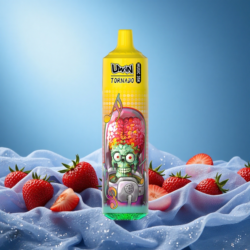 Uwin Tornado 35K Puffs Mixed Berries Disposable Vape 600mAh Mesh Coil Type-C Rechargeable Nicotine 0%/2%/3%/5% grossiste puff