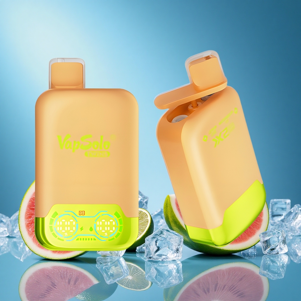 Vapsolo Twins 20000 Puffs 40ml Lemon Lime & Watermelon Ice Type-C Charging 20mg/50mg grossiste puff