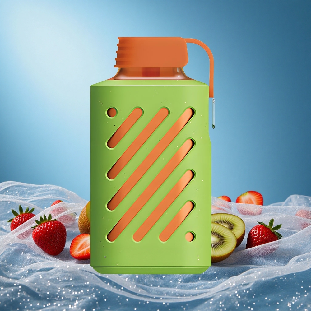 VOZOL GEAR 10000 Puffs Strawberry Kiwi Disposable Vape with 20ml E-liquid, 500mAh Battery, Mesh Coil, PCR Materials grossiste puff