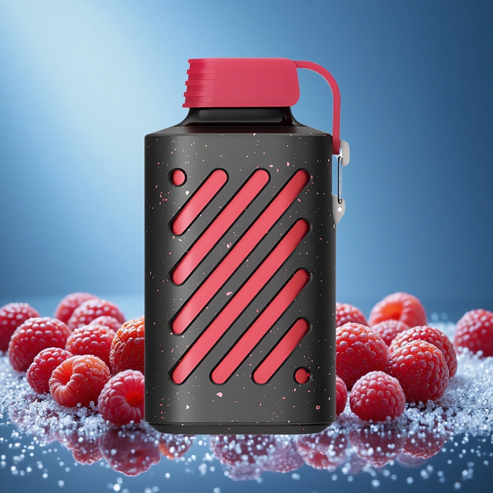VOZOL GEAR 10000 Puffs Strawberry Raspberry Disposable Vape with 20ml E-liquid 500mAh Battery VAMT Mesh Coil grossiste puff