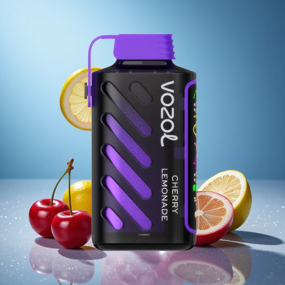 VOZOL Gear Power 20000 Puffs Full Screen Display Dual Mesh Coil Cherry Lemonade grossiste puff