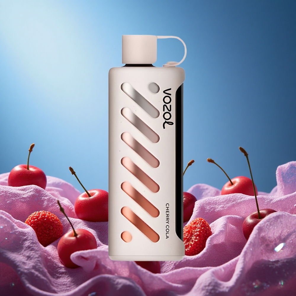 VOZOL Gear 25000 Puffs Cherry Cola Disposable Vape with 30 Flavors S.i.L.C Tech Dual Mesh Modes 1000mAh 5mg/ml grossiste puff