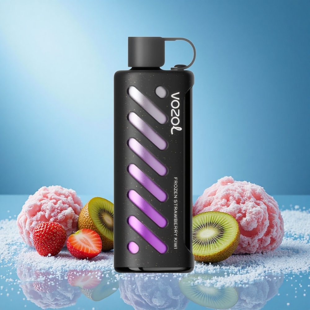 VOZOL Gear Shisha 25000 Puffs Frozen Strawberry Kiwi Dual Mesh Dual Modes 1000mAh Battery 5mg Nicotine grossiste puff