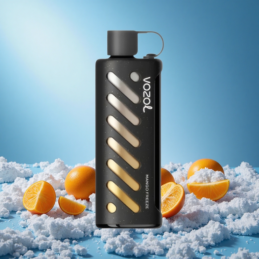 VOZOL Gear Shisha 25000 Puffs Mango Freeze 30 Flavors Dual Mesh 1000mAh 5mg grossiste puff