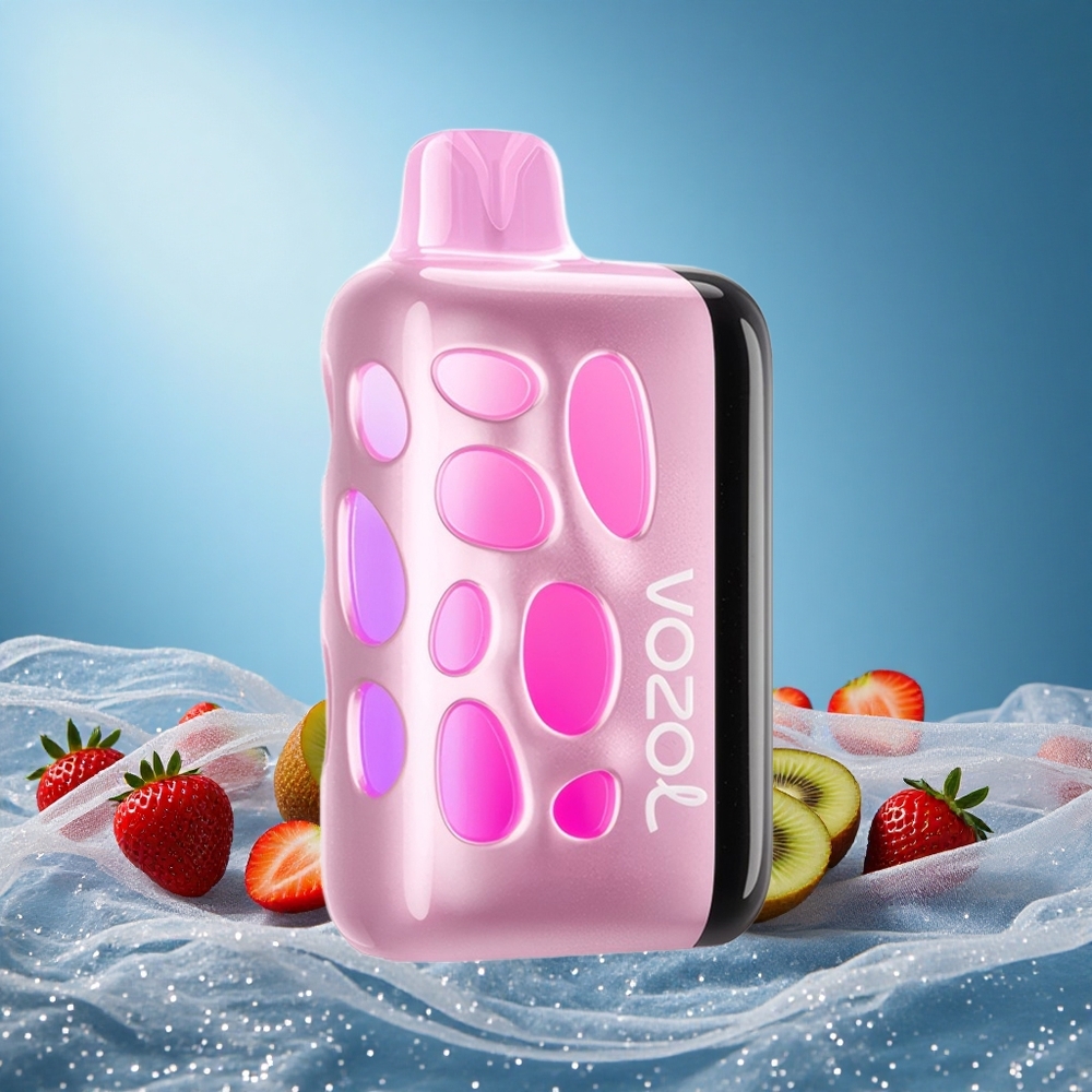 VOZOL RAVE 40000 Disposable Vape Strawberry Kiwi 80% Charged in 20 Mins Eclipse Vaping grossiste puff