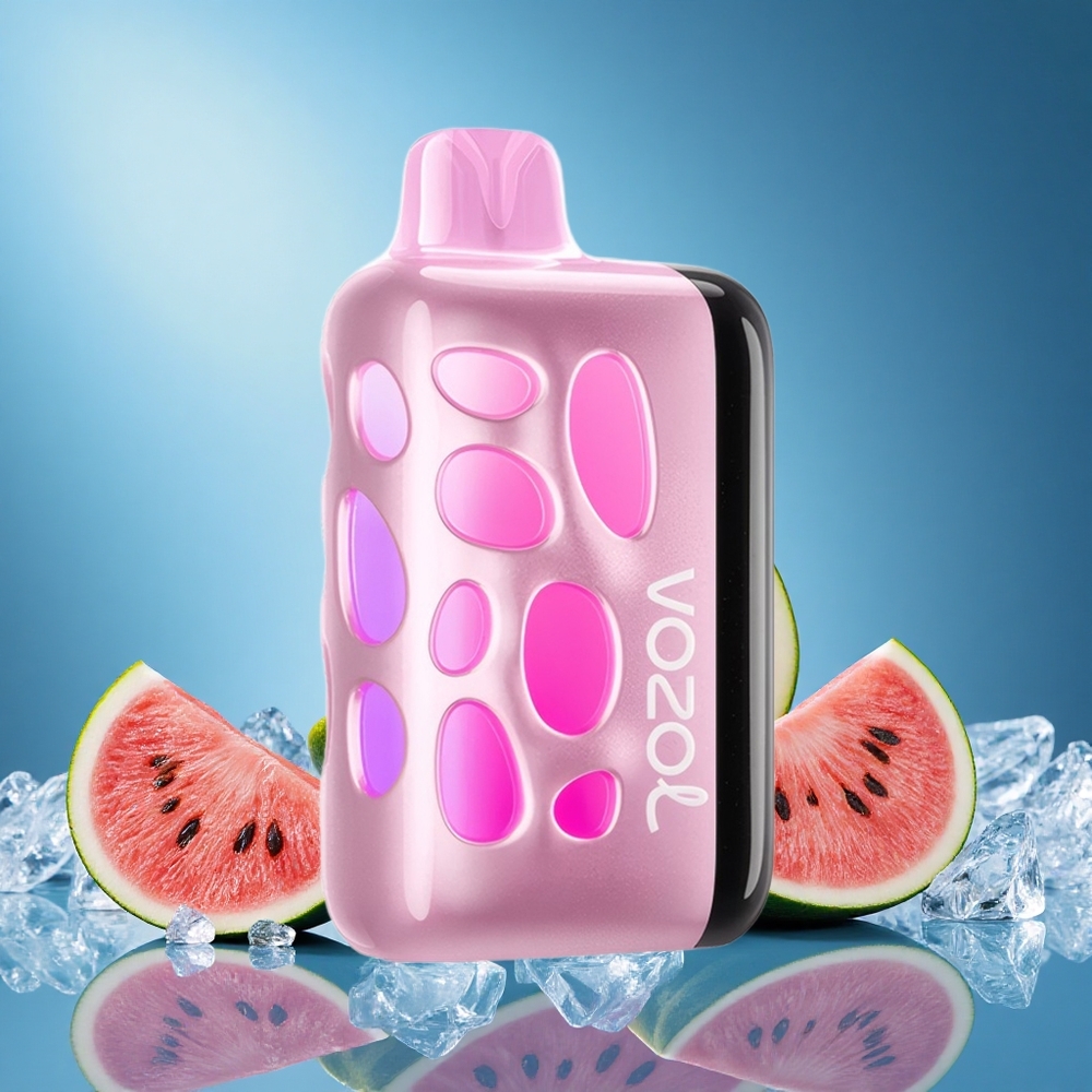 VOZOL RAVE 40000 Disposable Vape Watermelon Ice 20/50mg/ml 1000mAh Battery grossiste puff