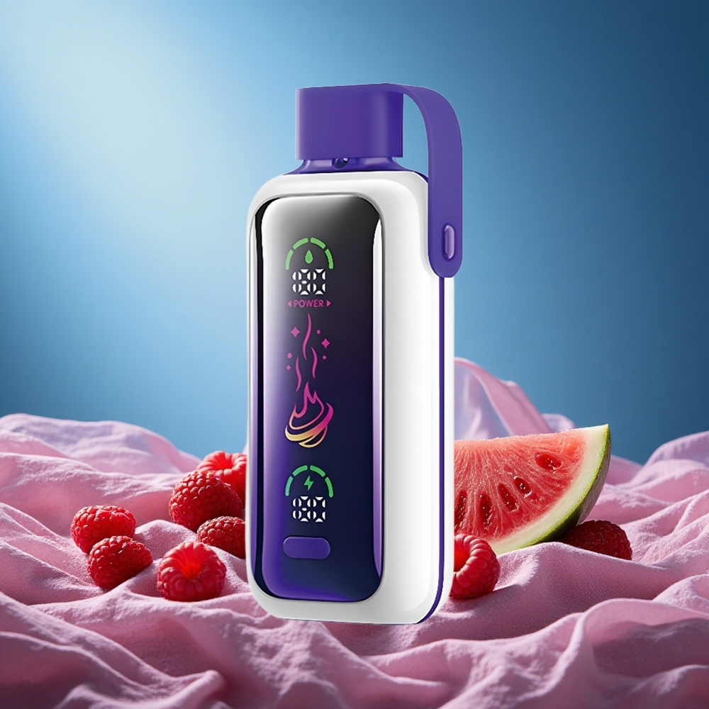 VOZOL Star 20000 Puffs 650mAh Dual Mesh 2.2" HD Mirror Screen Raspberry Watermelon grossiste puff