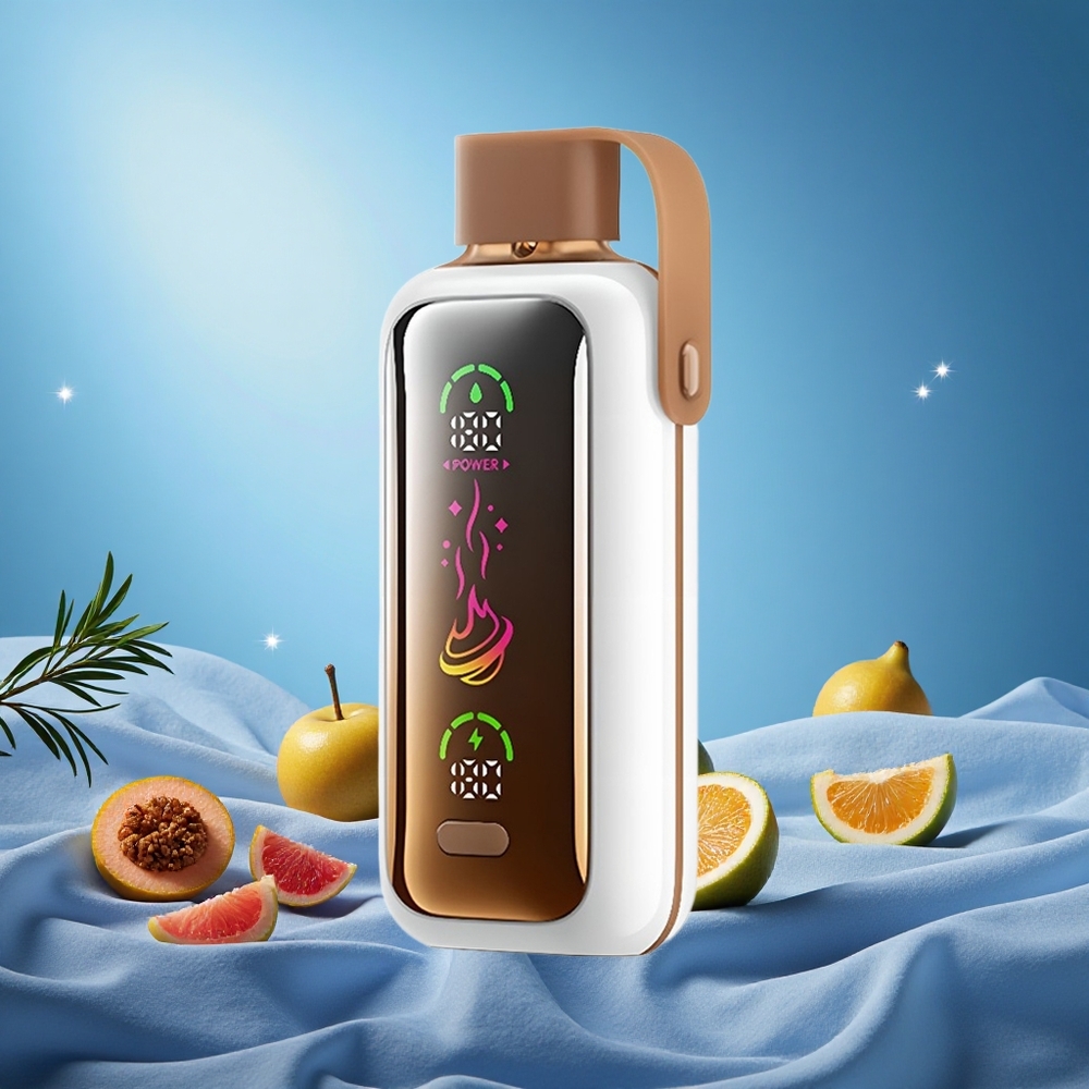 VOZOL Star 20000 Puffs Dragon Strawnana Dual Mesh 650mAh 2.2" HD Mirror Screen grossiste puff
