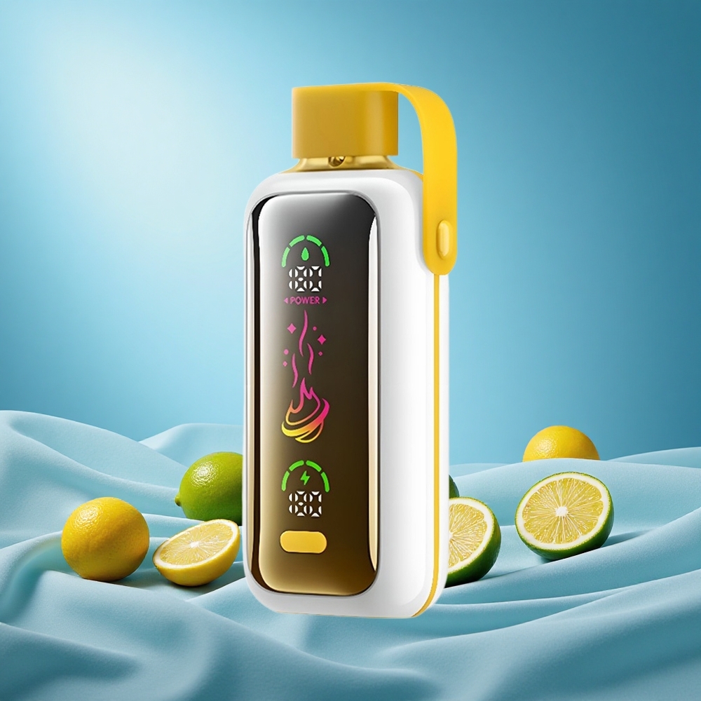 VOZOL Star 20000 Puffs Lemon Lime 2.2" HD Mirror Screen Dual Mesh 650mAh 0/20/50mg grossiste puff