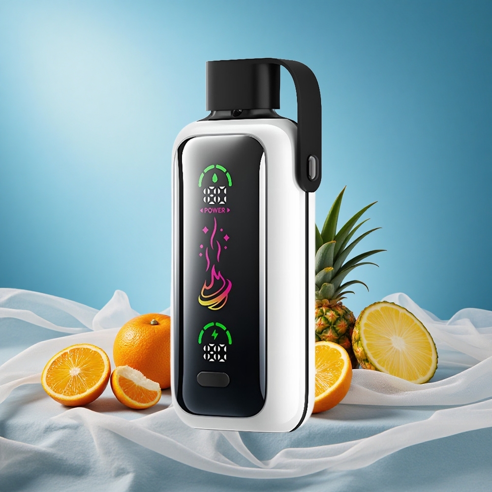 VOZOL Star 20000 Puffs Orange Pineapple Lychee Dual Mesh 650mAh 2.2" HD Mirror Screen grossiste puff