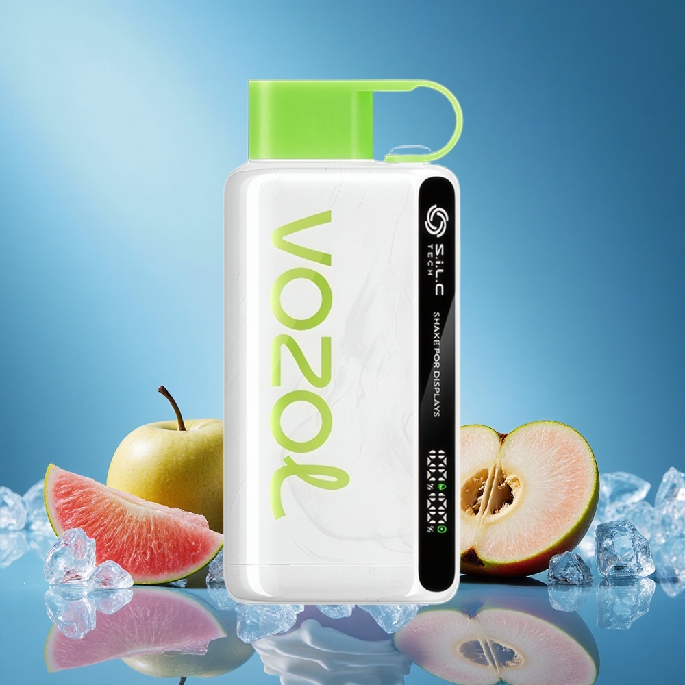 VOZOL STAR 12000 Puffs Sour Apple Ice Disposable Vape with 650mAh Battery & S.i.L.C TECH grossiste puff