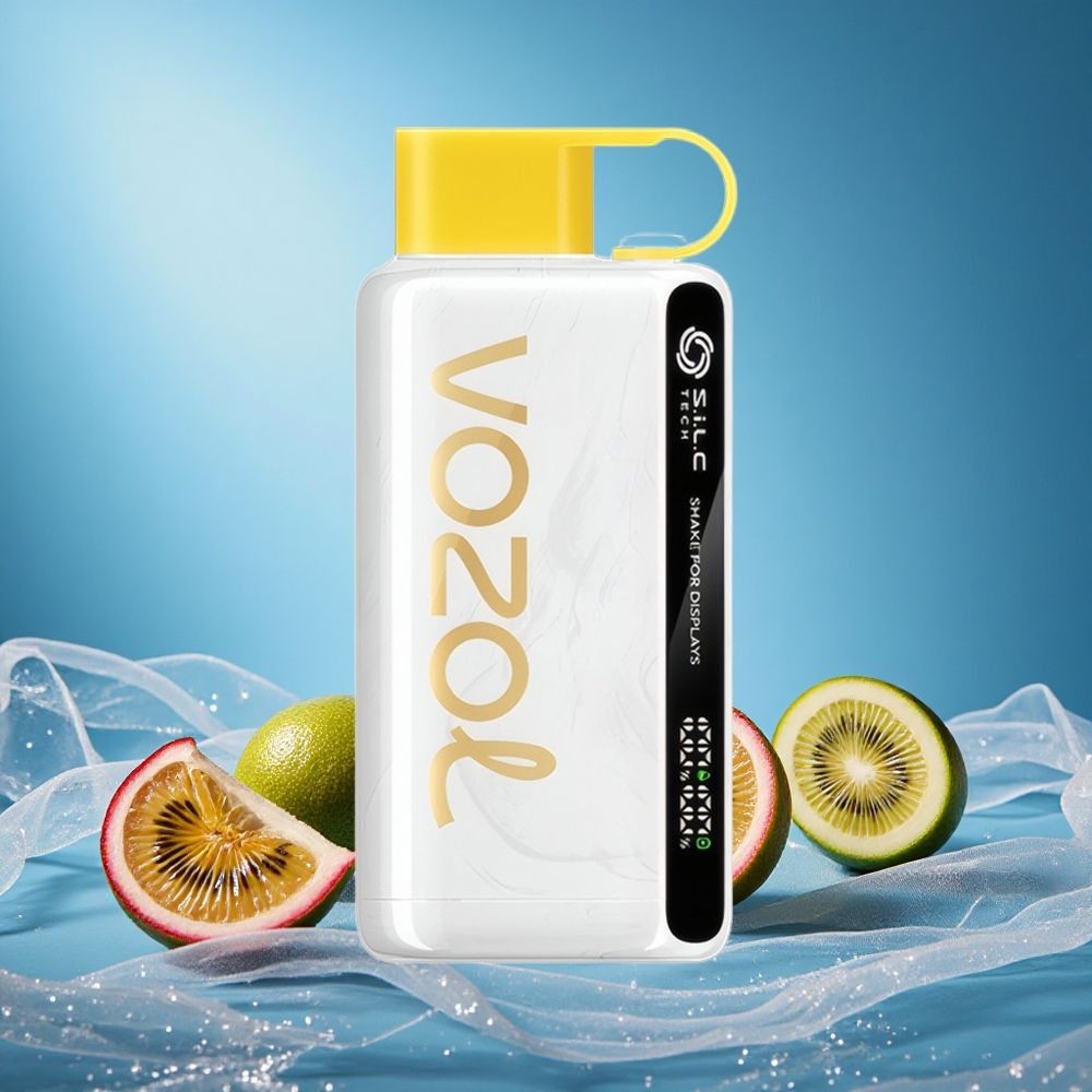 VOZOL STAR 9000/12000 Puffs Disposable Vape Kiwi Passion Fruit Guava 650mAh Battery 30% Faster Charge S.i.L.C TECH grossiste puff