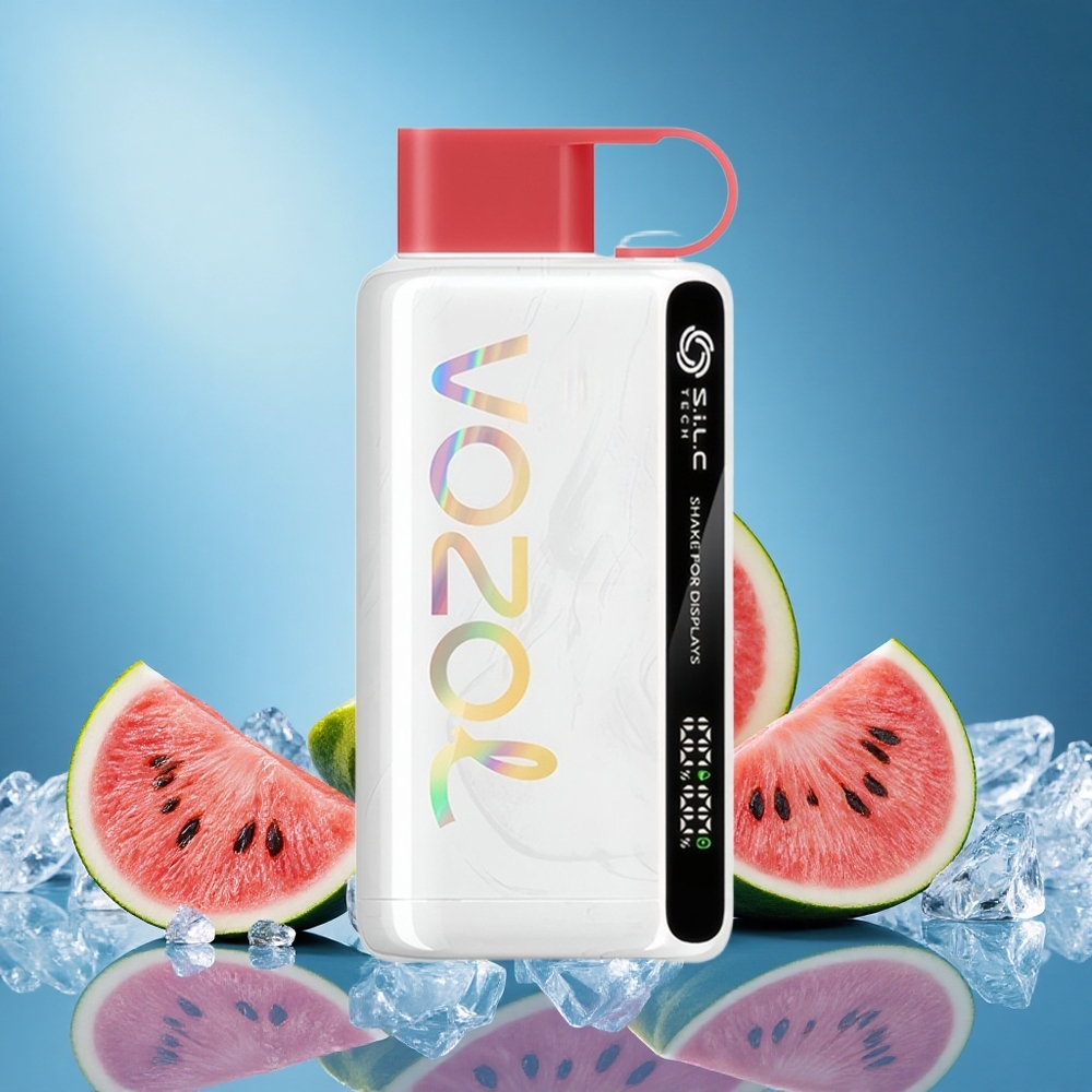 VOZOL STAR 9000/12000 Puffs Disposable Vape Watermelon Ice with 650mAh Battery 30% Faster Charge grossiste puff