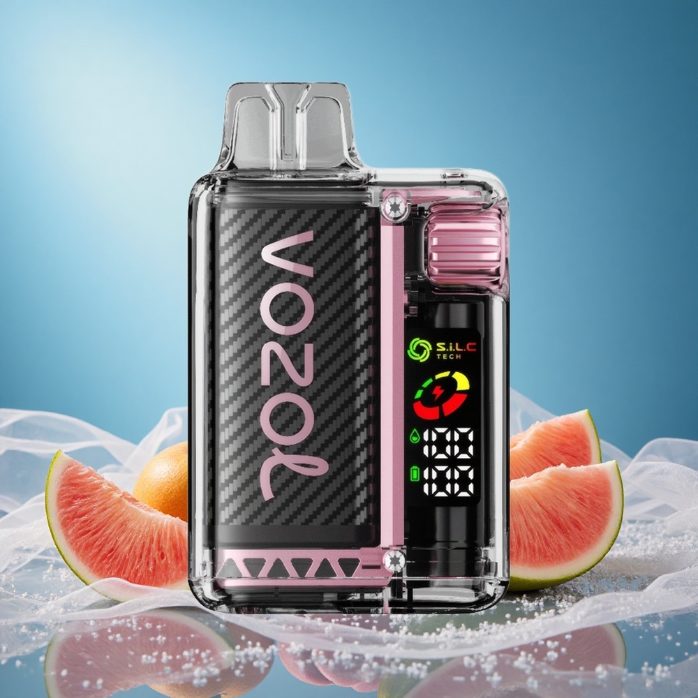VOZOL Vista 20000 Puffs OLED Screen 6-Level Watt Adjustment S.i.L.C Tech Dual Mesh Coil Peach Mango Watermelon grossiste puff