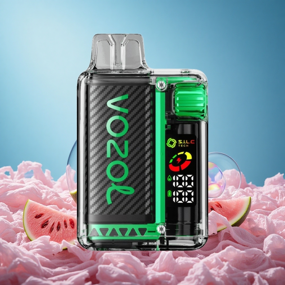VOZOL Vista 20000 Puffs Rechargeable Disposable Vape Watermelon Bubble Gum with 650mAh Battery 2% Nicotine grossiste puff