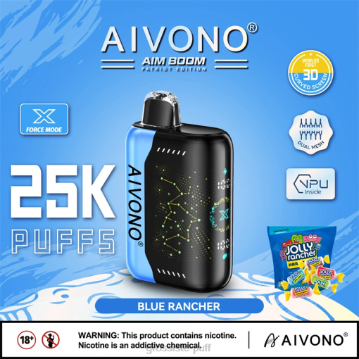Aivono AIM BOOM 25000 Blue Rancher TLF20344