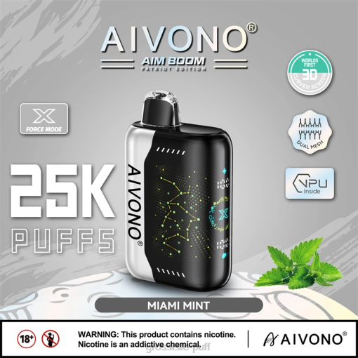 Aivono AIM BOOM 25000 Miami Mint TLF20349