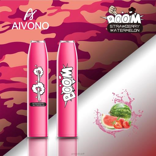 Aivono AIM BOOM 600 Strawberry Watermelon TLF20364 Aivono AIM BOOM 600 Strawberry Watermelon TLF20364