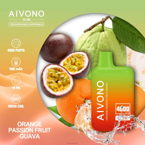 Aivono AIM BOXX 4000 Orange Passionfruit Guava TLF20212