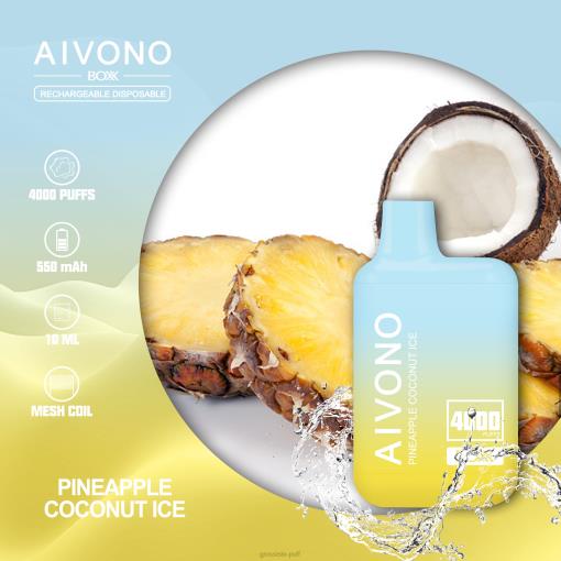 Aivono AIM BOXX 4000 Pineapple Coconut Ice TLF20222