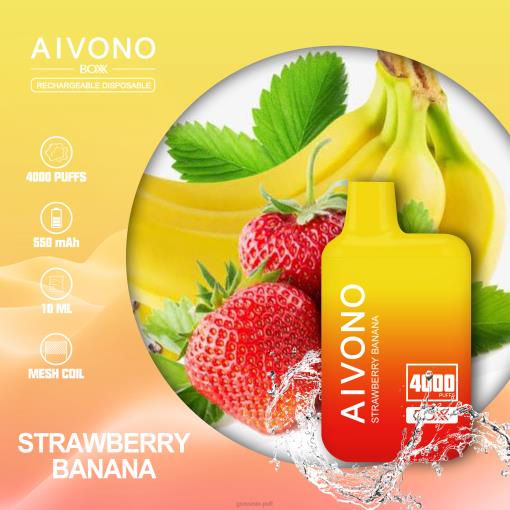 Aivono AIM BOXX 4000 Strawberry Banana TLF20231