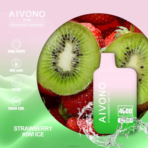 Aivono AIM BOXX 4000 Strawberry Kiwi Ice TLF20229