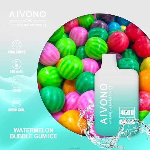 Aivono AIM BOXX 4000 Watermelon Bubble Gum Ice TLF20227