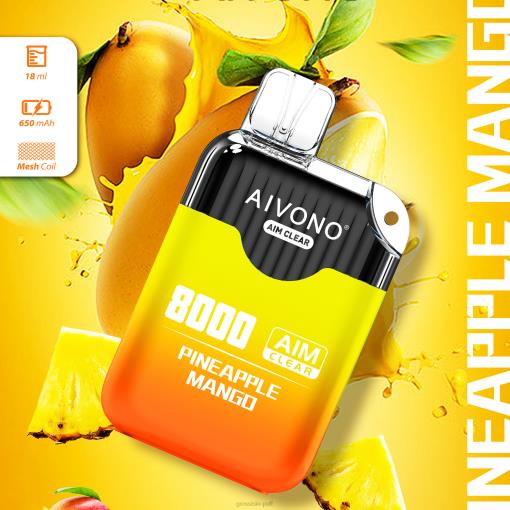 Aivono AIM CLEAR 8000 Pineapple Mango TLF20209