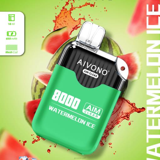 Aivono AIM CLEAR 8000 Watermelon Ice TLF20204 Aivono AIM CLEAR 8000 Watermelon Ice TLF20204