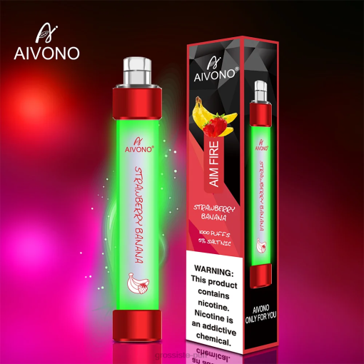 Aivono AIM FIRE 1000 Strawberry Banana TLF20332