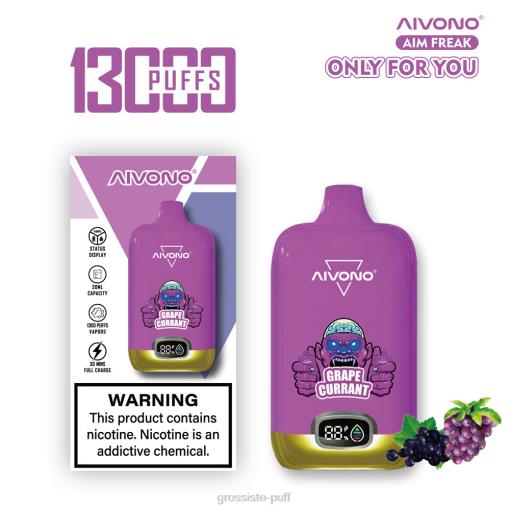 Aivono AIM FREAK 13000 Grape Currant TLF20251 Aivono AIM FREAK 13000 Grape Currant TLF20251