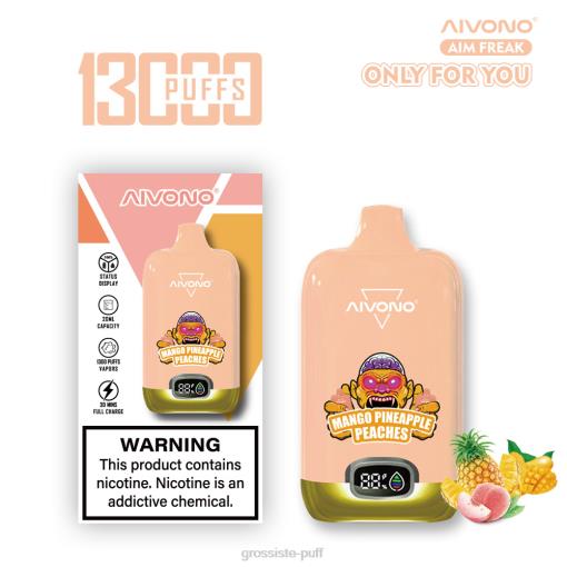 Aivono AIM FREAK 13000 Mango Pineapple Peaches TLF20250