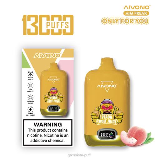 Aivono AIM FREAK 13000 Peach Fruit Juice TLF20245