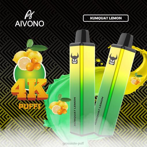 Aivono AIM FREAK 4000 Kumquat Lemon TLF20256 Aivono AIM FREAK 4000 Kumquat Lemon TLF20256